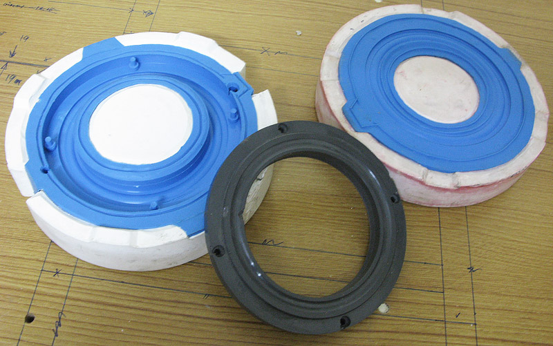mold_silicone_plaster_shell_with_epoxy_ring_bearing